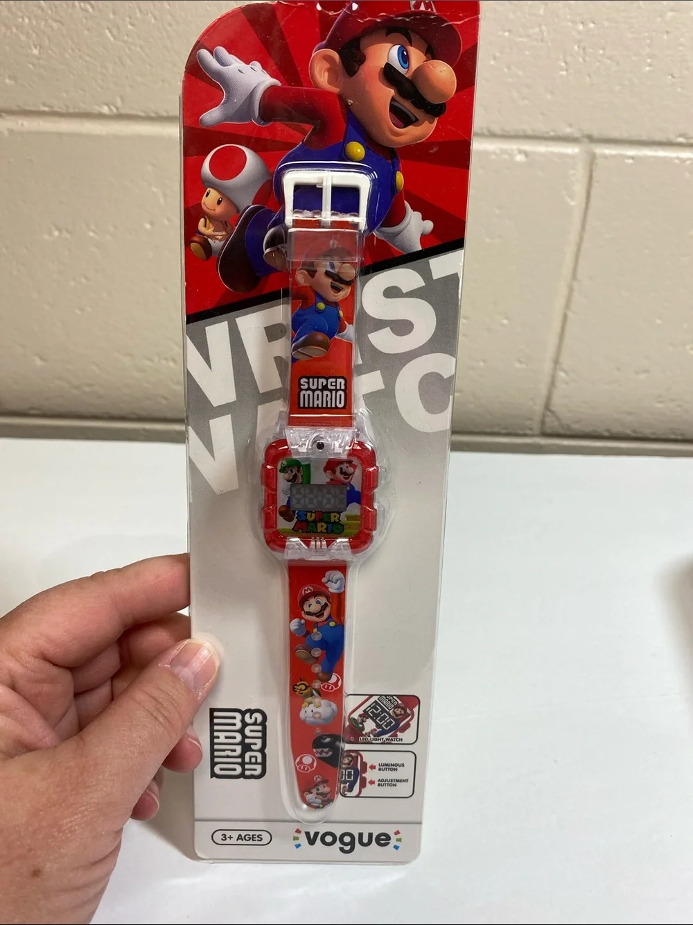 3/$20. Super Mario Red Kids Watch. NIB